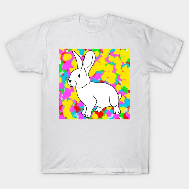 Rabbit Tie Dye T-Shirt by IBMClothing